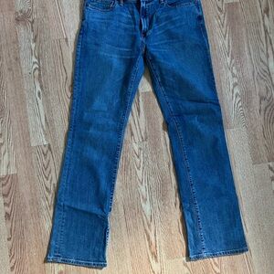 Abercrombie & Fitch Kilby Boot fit Straight Jeans Classic Denim Size 34w 34l